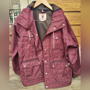 Y2k Burton Snowboard Jacket size L Mens mahogany color